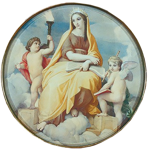allegorical figure
